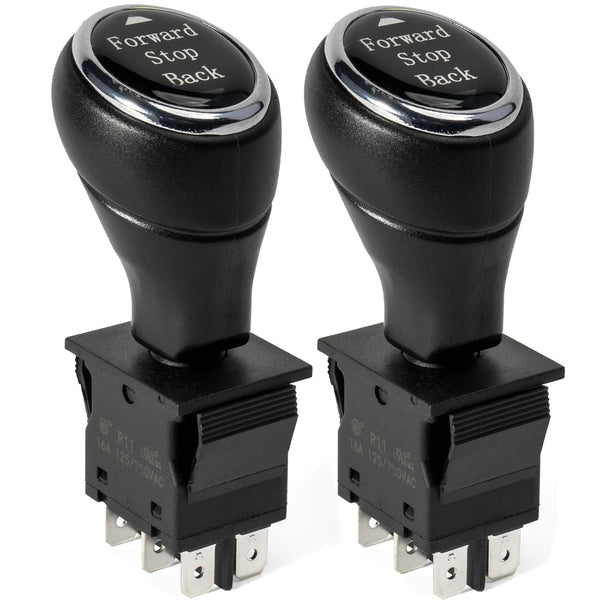 2 Pcs 6V 12volt 24V Compatible Forward Stop Back Shift Switch Accessories for Kids Electric Car Replacement Parts