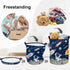 63L Space Rockets Laundry Hamper Cartoon Astronaut Large Storage Basket Planet Collapsible Parents Organizer Boys