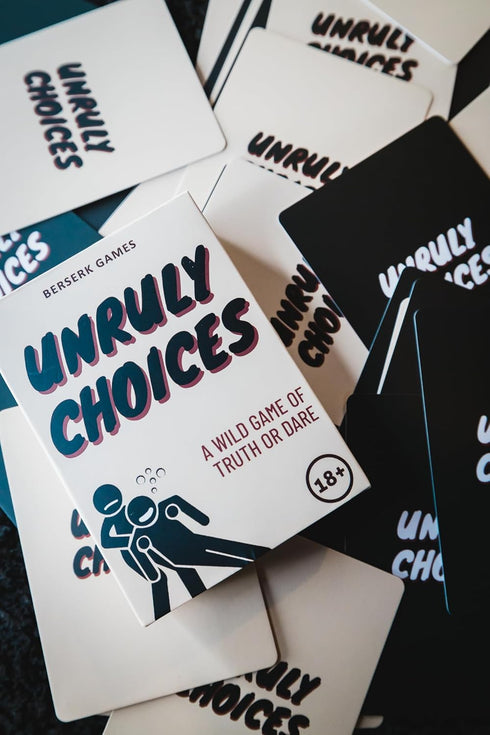 Unruly Choices - A Wild Truth or Dare Party Game Fun for College, Birthdays & Game Nights
