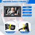FEISIKE 4.3'' 360 149 3 Baby Car Camera, Back Seat Baby Car Camera Mirror for Crystal Infrared Night Vision, Rotation