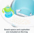 5-in-1 Smart Steps Explore N Play Activity to Booster Seat, Blue Safari Fun