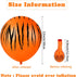 40 Tiger Balloons with Animal Print Stripes, Jungle Safari Theme for Zoo Party Supplies and Birthday Decoration