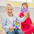 6 4+ VKPI Make Popstick Puppets Craft Kits for Kids, Foam Crafts, Story Time Toys for Ages Toddler, Dinosaurs