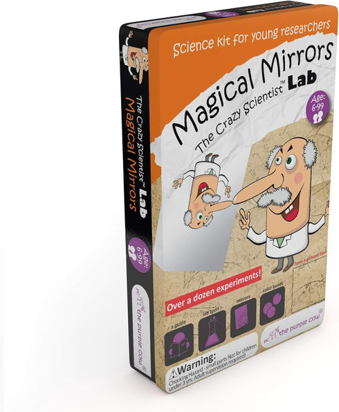 The Purple Cow Crazy Scientist Lab, Magical Mirrors Science Kit for Kids