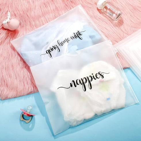 15 Pack 11 14 Inch Boao Hospital Bags for Labor and Delivery x Diaper Bag Organizing Pouches Resealable Maternity