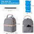 Pack 6 Breastmilk Cooler Bag with Ice Fits Baby Bottles
