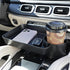 DCG Center Car Seat Tray for Kids, Adjustable Base Seat Tray, Car Seat Snack Tray, Car Seat Cup Holder Tray, Seat Tray