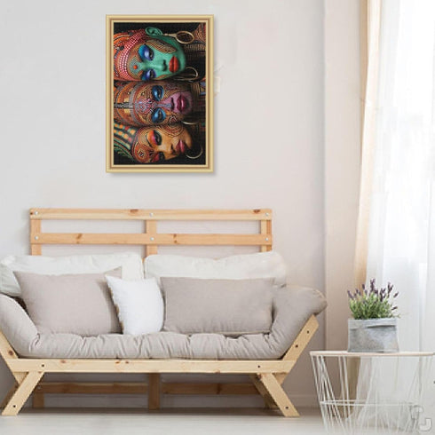 Puzzles for Adults, 1000 Piece African American Black Women Jigsaw Puzzle Game Toys Gift Home Decor