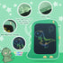8.5 Inch 2-6 ORSEN LCD Doodle Board Tablet Toy - Green Dinosaur Drawing Pad for Kids Years Old - Christmas and Birthday