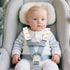 HouShengzi Kid's Seat Belt Cover Pad,Soft Shoulder Seatbelt Covers for Kid,Cute Toddler Seat Cushion (Rainbow)