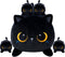 Black Cat Plush Stuffed Animal, Cute Cat with 4 Baby Soft Pillows, Gift for Kids Decor