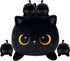 Black Cat Plush Stuffed Animal, Cute Cat with 4 Baby Soft Pillows, Gift for Kids Decor