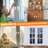4Pcs Window Safety Lock, Self Adhesive Childproof Security Lock with Screws and Key for Home Windows
