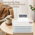 Tkidplw 3 Portable Baby Wipe Warmer, Wipe Warmer Cordless with Adjustable Heat Modes, LED Portable Wipe Heating System