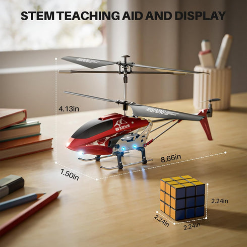 S107H-E 8-12 2 SYMA RC Helicopter for Kids and Beginners, Remote Control Helicopter with Altitude Hold, Speed Modes