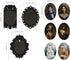 1/12 7pcs 14 Set iLAND Scale Accessories of Tiny Frames with Miniature Pictures for Dollhouse Miniatures Dcor Also Elf