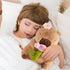 Aniamls 11 inch CHDBLOCK Flower Capybara Plush, Cute Capybara Plush Pillow Kawaii Flower Stuffed Capybara Plushies Toys