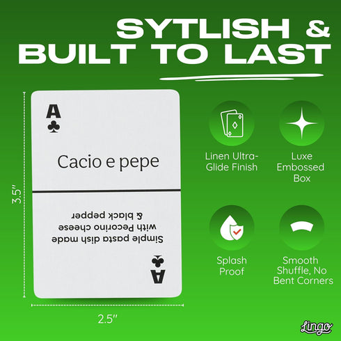 Authentic Italian Street Food Recipe Cards | Culinary Travel Flashcards