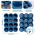 Baby Food Storage Container - 12 x 1.5OZ Silicone Baby Food Freezer Tray with Silicone Lid for Homemade Baby Food,