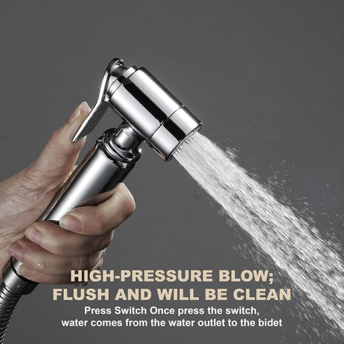 WIMPBLADB HandheldSprayer for Toilet Round Cloth Diaper Sprayer BrassSprayer for Toilet HandheldSprayer - for Feminine