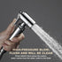 WIMPBLADB HandheldSprayer for Toilet Round Cloth Diaper Sprayer BrassSprayer for Toilet HandheldSprayer - for Feminine