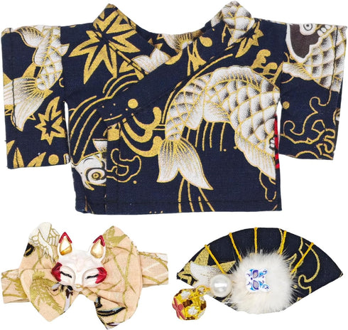Sets 17cm 6.69 inch Colorful Kimono Clothes Suitable for Dolls Clothes Accessories(Only Clothing No Doll), Cute Suit