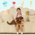 32" MorisMos Giant Komodo Dragon Stuffed Animal Pillow, Plush Komodo Dragon Toy for Kid Girl Boy Birthday Gift