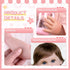 Aori 22 inch Reborn Baby Dolls - Lifelike Realistic Baby Girl Doll with Feeding Toy Accessories for Kids 3+