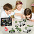 Building Toys for Boys Age 8-12, Erector Sets 4 Mini Army Vehicles Model, DIY Educational Birthday Gifts for Kids
