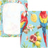 Bseiialft 52 28 Parrots Flowers Tropical Leaves Crib Sheets for Boys Girls Soft and Breathable Cotton Baby Sheets