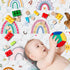 50" 50" Baby Play MatThick Soft X Playpen mat, Non-Slip and Machine Washable Baby Play Mats for Floor Crawling Mat