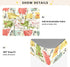 miaozhen 1 Pack 52x28 Cotton Crib Sheets for Baby Boys Girls Soft Stretchy Funny Garden Pig Ivory Playard Mattress