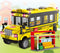 WEMEWEME School Bus Building Blocks Set for Kids 6+ 488PCS Creative Vehicle Toy