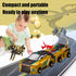 Gkiozu 2 1 3-12, Magnetic Dinosaur Car Toy - in Crash & Transform Vehicle to Dino, No Battery Needed for Kids Age