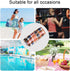 Haskirky 2 Gouache Plaid Pcs Cloth Diaper Wet Dry Bags,Waterproof and Washable Bag for Travel Reusable Wet Bag for Baby