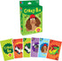 University Games Crazy 8s Card Game - Jumbo Size Colorful Animal Cards for Kids Ages 4 and Up