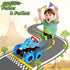 LODBY Dinosaur Toys Pull Back Vehicles, Monster Truck for Boys Age 2-5, Dino Cars for Christmas Birthday Gifts