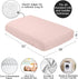 Sweet Jojo Designs Fitted Baby Crib Sheets, Blush Pink, Standard Size for Girls, Infant Nursery, Toddler Room