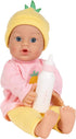 ADORA 11" Soft Cuddly Baby Doll - Blue Eyes, Blonde Hair, Bottle, Beanie, Pink/Yellow - Amazon Exclusive