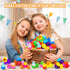 UUSYCUN 30PCS Prefilled Easter Eggs with Mochi Squishy Toys, Easter Squishies Stuffed Plastic Eggs for Easter Basket