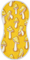 YEGAME Muslin Baby Burp Cloths Set of 1 - Mushroom Super Absorbent Cotton