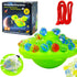 A V Marble Balance Board Game 60 Colorful Glass Marbles with Storage Base |