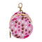 Cat Paw Prints Round Pacifier Storage Case with Zipper, Portable Pacifier Case