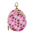 Cat Paw Prints Round Pacifier Storage Case with Zipper, Portable Pacifier Case