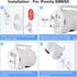 wochel SM650/SM653/SM43E, Adhesive Baby Monitor Mount for iFamily Sturdy and Stable Baby Camera Stand with Adjustable
