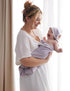 Momcozy 2 Count (Pack 1), 28 28 Inch, Baby Hooded Towel-Made from Cotton, Suitable for Newborn Shower Gifts, of X Ink