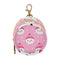 Snowmen Round Pacifier Storage Case with Zipper, Portable Pacifier Case for Travel,