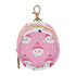 Snowmen Round Pacifier Storage Case with Zipper, Portable Pacifier Case for Travel,