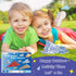 16 32 8-12 LEERYOUQU Kids Paper Airplane Kit, Creative Paper Airplane Book with Classic Designs & Planes Sheets