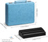 Lingle Rummy Set, 2-4 106 Rummy 4 Rummy Set Game Players with Tiles and Racks, Travel Game with Faux Leather Case, Fun